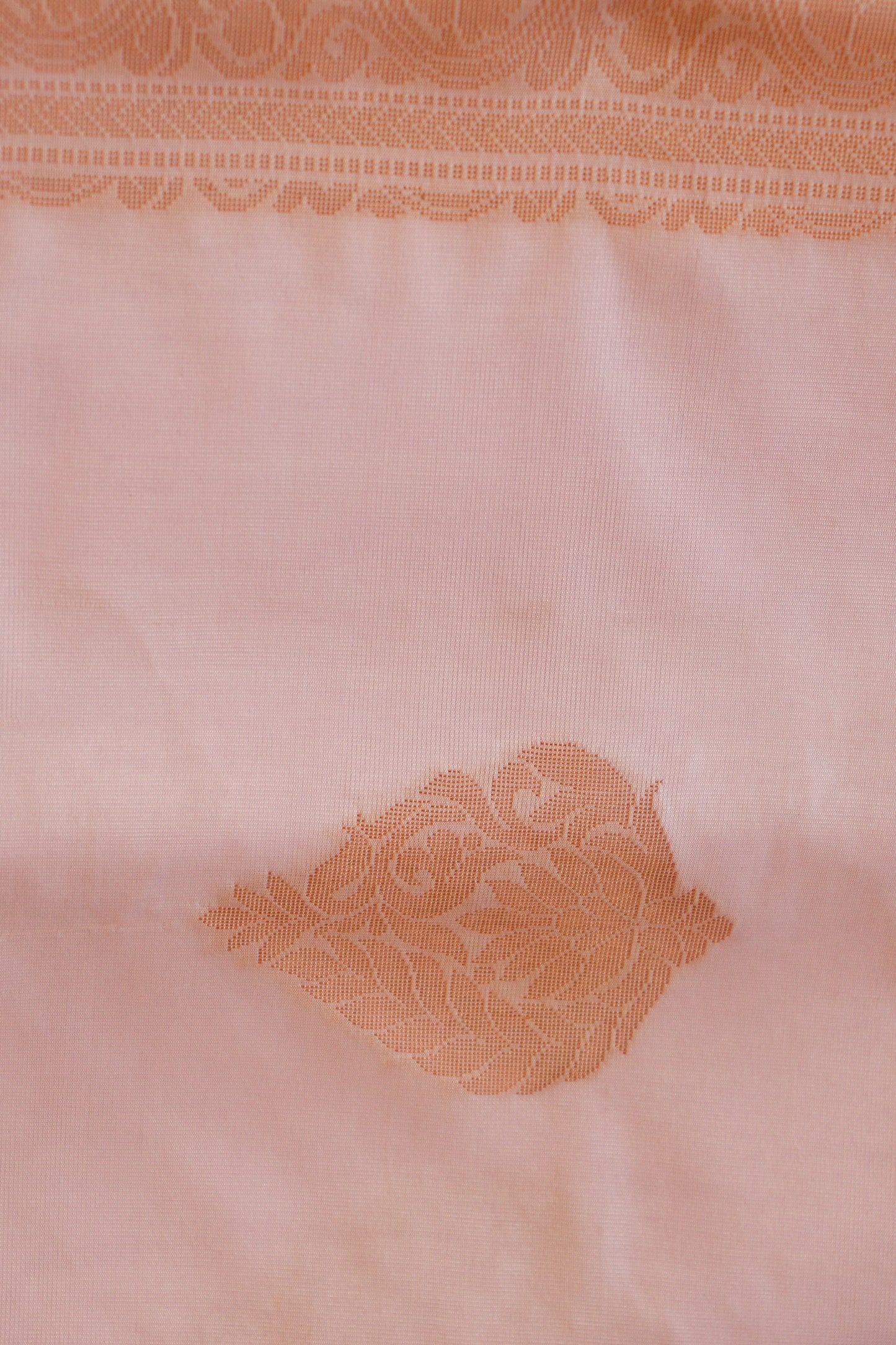 Soft Lilac Semi-Tussar Silk Saree