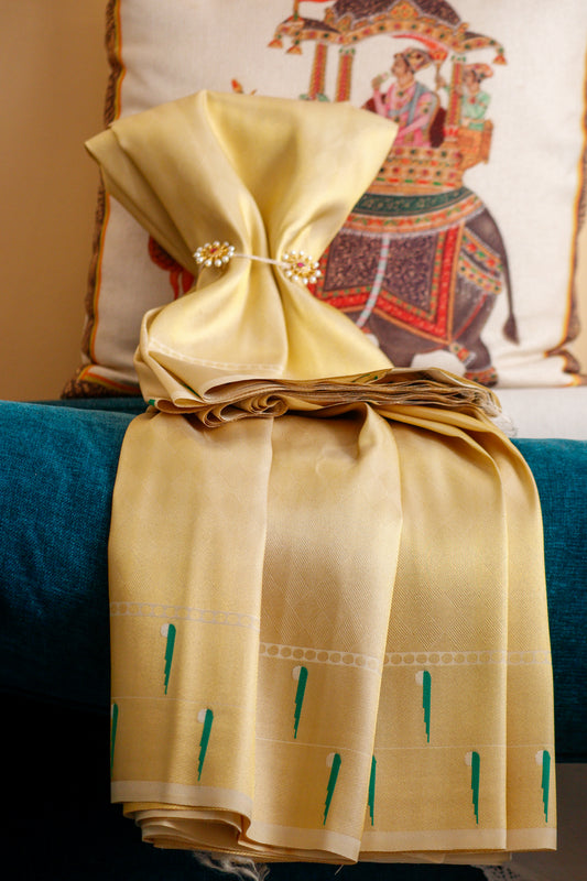 Rich Gold Tissue Silk Saree